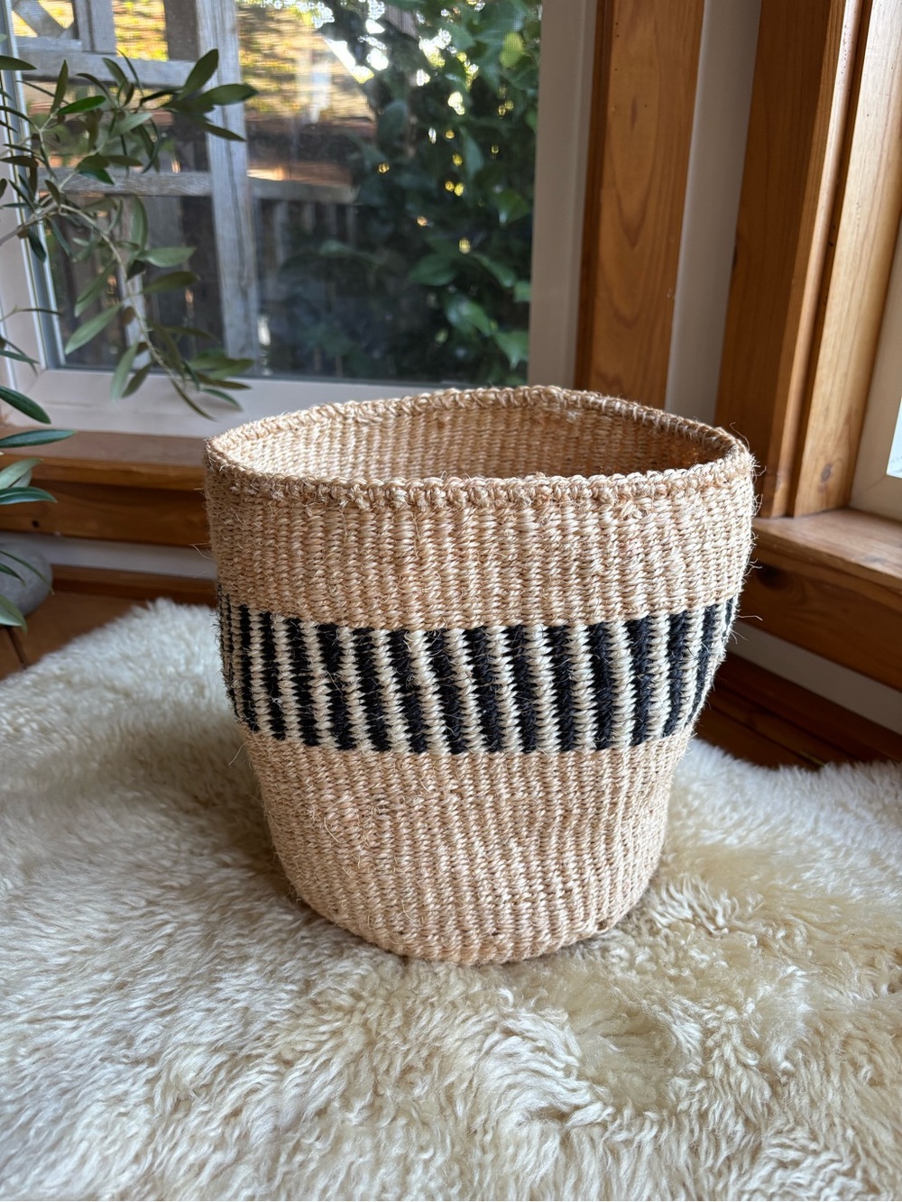 Woven Jute Basket